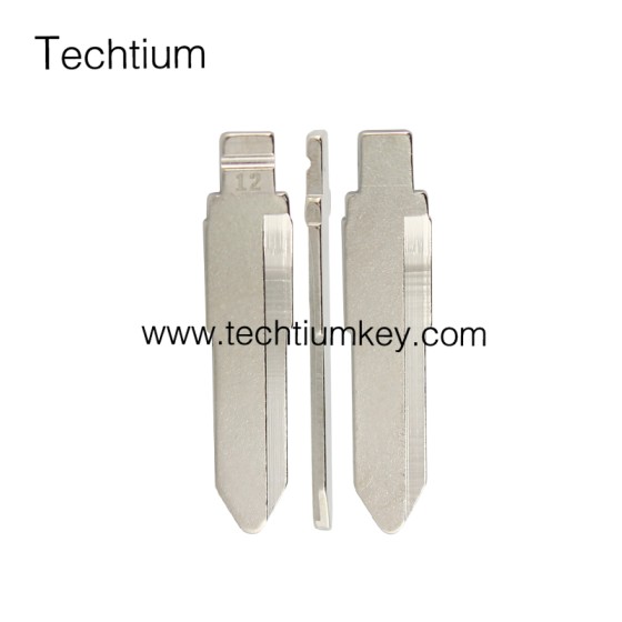 12# for Isuzu (Left blade）KD VVDI JMD remote master flip key blade
